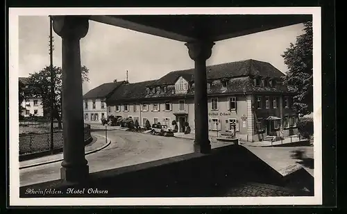 AK Rheinfelden, Blick zum Hotel Ochsen