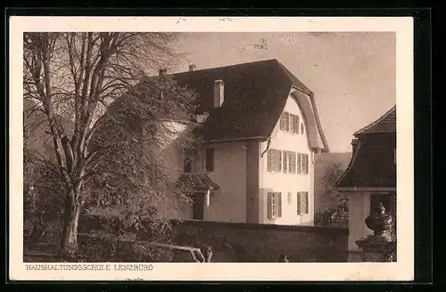 AK Lenzburg, Blick auf die Haushaltungsschule