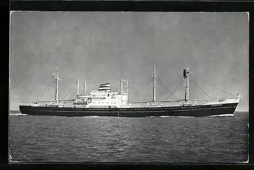 AK M.V. Kinderdyk in voller Fahrt