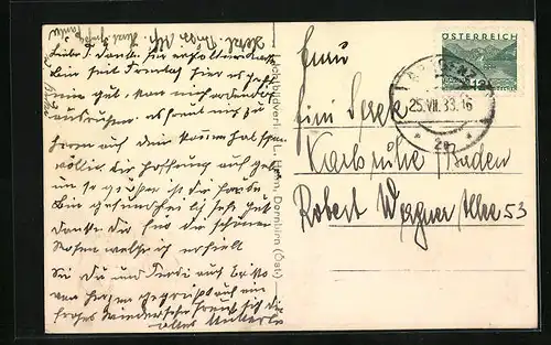 AK Bregenz, Hafen mit Bodenseedampfer