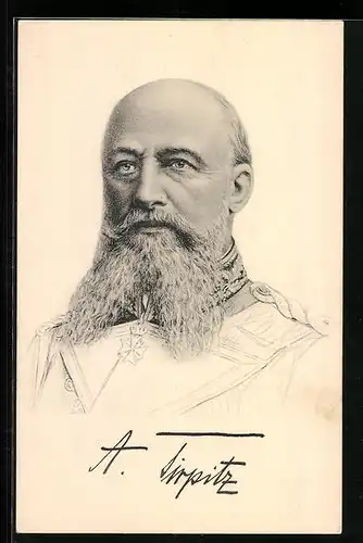 AK Porträt Grossadmiral von Tirpitz