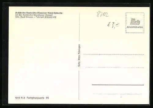 AK Autobahn-Raststätte Riedener-Wald