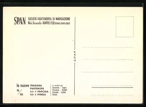 AK Italienischer Salondampfer mit Flaggengala in voller Fahrt