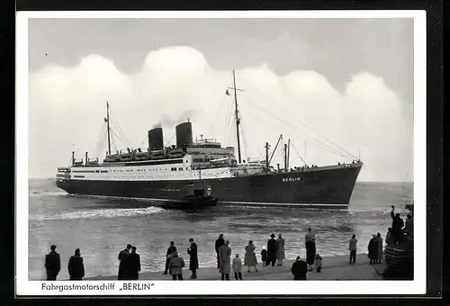AK Passagierschiff Berlin, Nordd. Lloyd Bremen