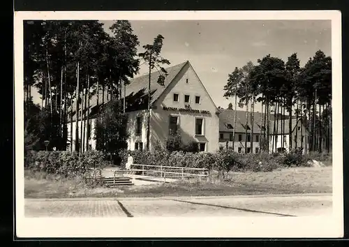 AK Hermsdorf, HO-Rasthof Hermsdorfer Kreuz an der Autobahn Berlin-Nürnberg