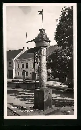AK Heidenreichstein, Historischer Pranger