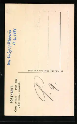 AK Rostock, Blick zur Nicolaikirche