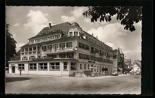 AK Bad Dürrheim /Schwarzw., Parkhotel Kreuz