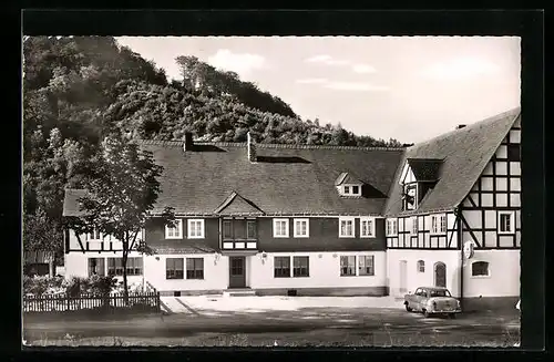 AK Gleierbrück bei Kirchhundem, Gasthof Pension Weidmannsheil E. Gastreich