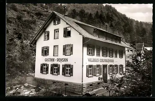 AK Edelfrauengrab bei Kappelrodeck, Gasthof Pension Edelfrauengrab W. Bayer