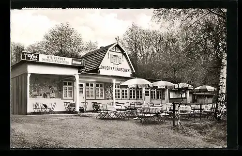 AK Schlangenbad, Waldgaststätte Knusperhäuschen, Inh.: W. Glück