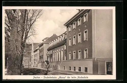 AK Aachen, Studentenheim Mensa der technischen Hochschule
