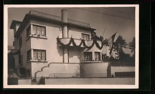 Foto-AK Geilenkirchen, Gebäudeansicht