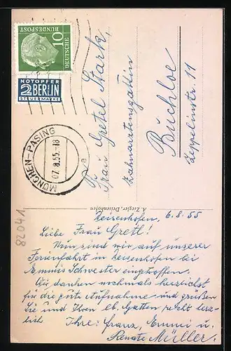 AK Deisenhofen bei München, Ortspartien