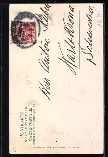 AK Delmenhorst, Wollkämmerei, Linoleumfabrik, Langestrasse, Marktplatz