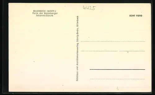 AK Billerbeck i. W., Johannis-Schule