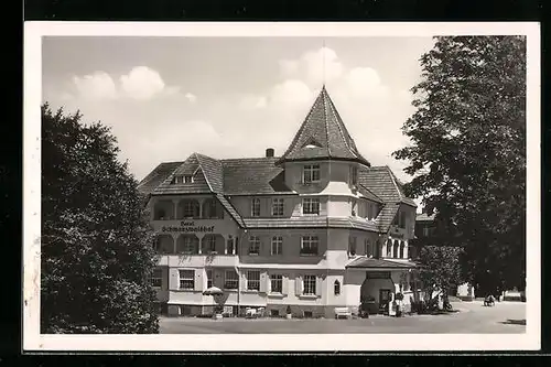 AK Hinterzarten im Schwarzwald, Hotel Schwarzwaldhof