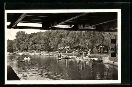 AK Berlin-Wannsee, Gasthaus Kohlhasenbrück