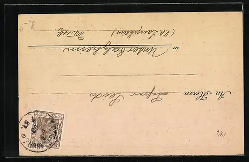 AK Leipzig, Augustusplatz mit Marktbetrieb