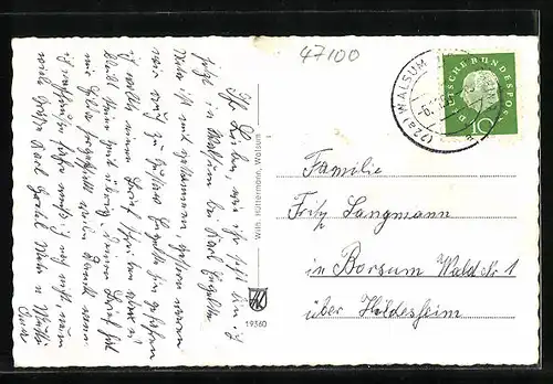 AK Walsum, Partie am Rathaus