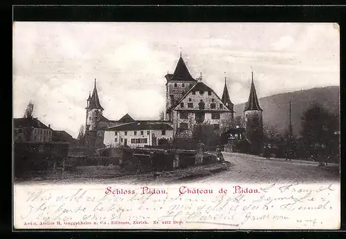 AK Nidau, Strassenpartie am Schloss