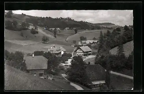 AK Helgisried-Rohrbach, Teilansicht vom Dorf