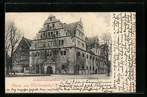 AK Wolfenbüttel, Artillerie-Kaserne erbaut 1619