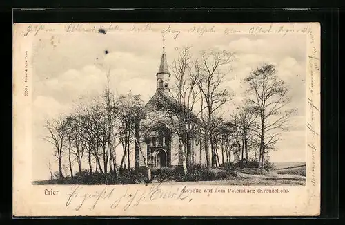 AK Trier, Kapelle auf dem Petersberg