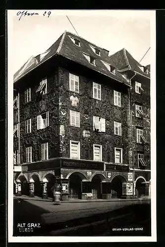 AK Alt-Graz, Luegg mit Ansichtskarten-Zentrale