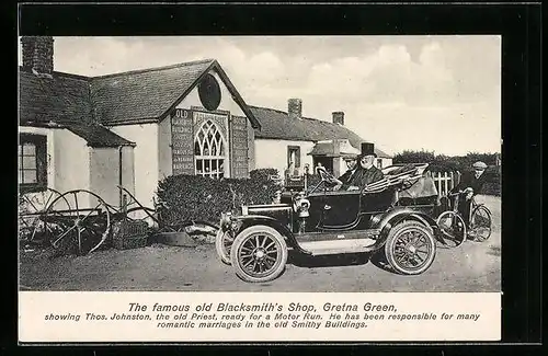 AK Gretna Green, The old Blacksmith`s Shop, Auto