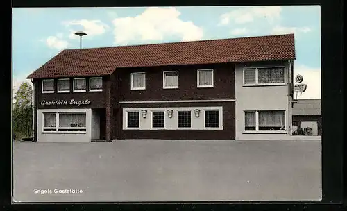 AK Welbergen i. Westf., Partie mit Engels Gaststätte