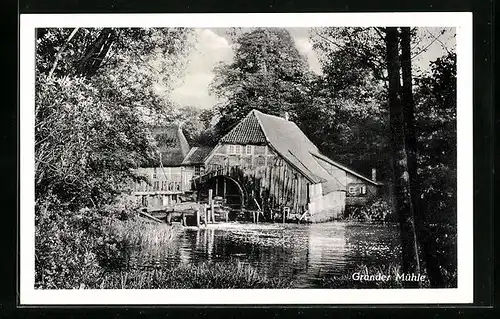 AK Kuddewörde, Blick zur Grander Mühle