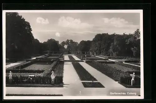 AK Coburg, Gelände der Gartenschau