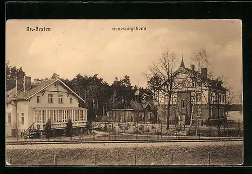 AK Gr.-Besten, Häuser des Genesungsheims