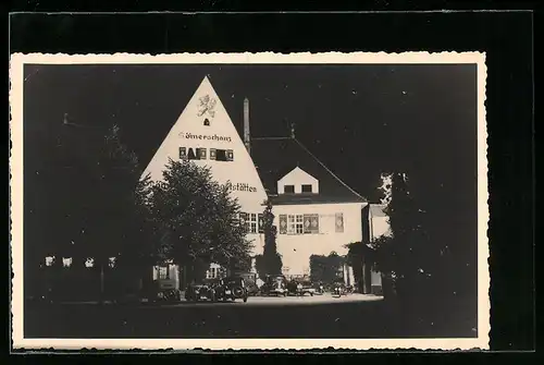 Foto-AK Grünwald, Gasthof Römerschanz