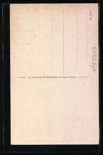 AK Neustadt a. Donau, Gasthof zur Post, Rathaus