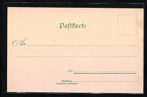 Lithographie Herzogenaurach / Oberfranken, Ortsansicht, Kapelle, Liebfrauenhaus