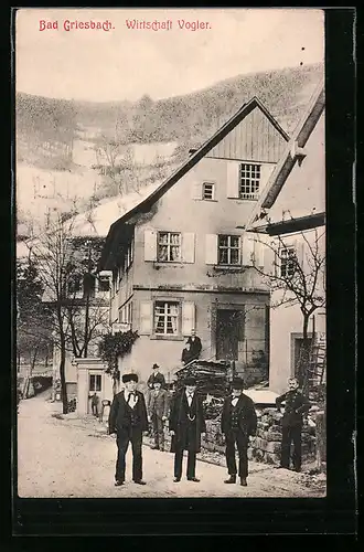 AK Bad Griesbach, Gasthaus Vogler