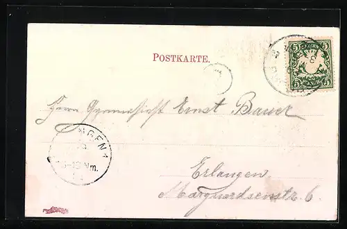 AK Augsburg, Rotes Tor und St. Ulrich