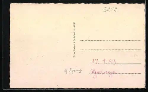 AK Springe a. D., Landschulheim