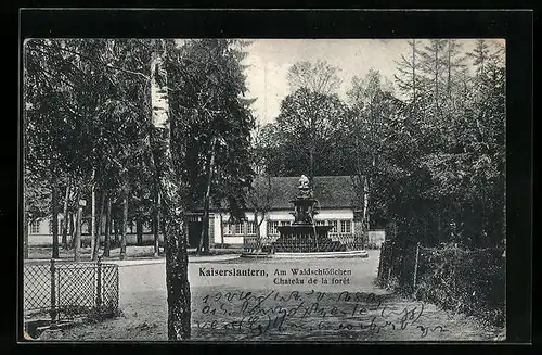 AK Kaiserslautern, am Waldschlösschen
