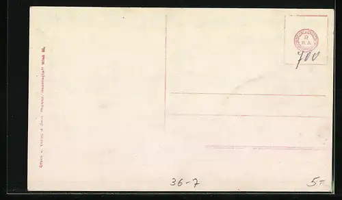 AK Wien, Eucharistischer Kongress 1912, Festprozession