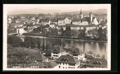 AK Aarau, Blick auf den Ort