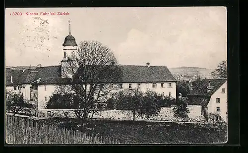 AK Unterengstringen, Blick auf das Kloster Fahr