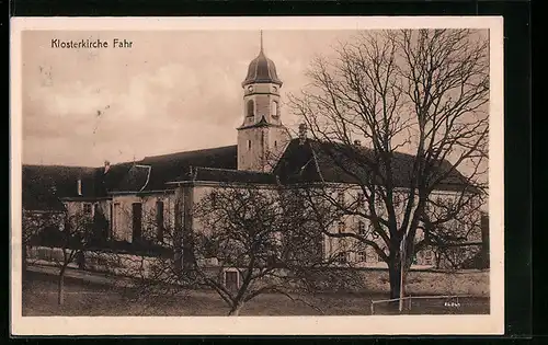 AK Unterengstringen, Klosterkirche Fahr