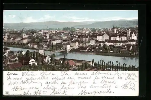 AK Aarau, Panorama der Stadt