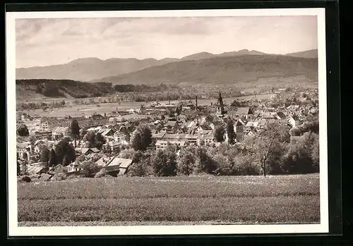 AK Zofingen, Ortsansicht vom Heiternplatz aus