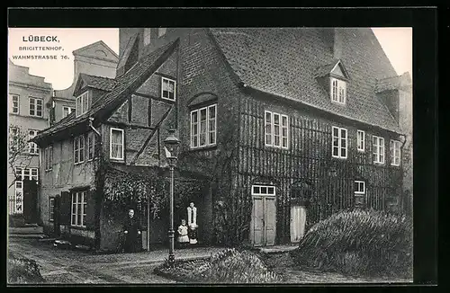 AK Lübeck, Brigittenhof, Wahmstrasse 76