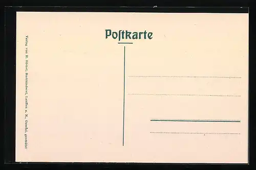 AK Lauffen a. N., Vereinshaus des christlichen Vereins junger Männer und Jugendvereins Lauffen