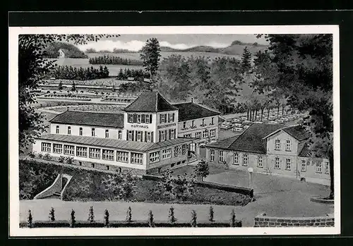 AK Vlotho an der Weser, Kurhaus Bad Senkelteich